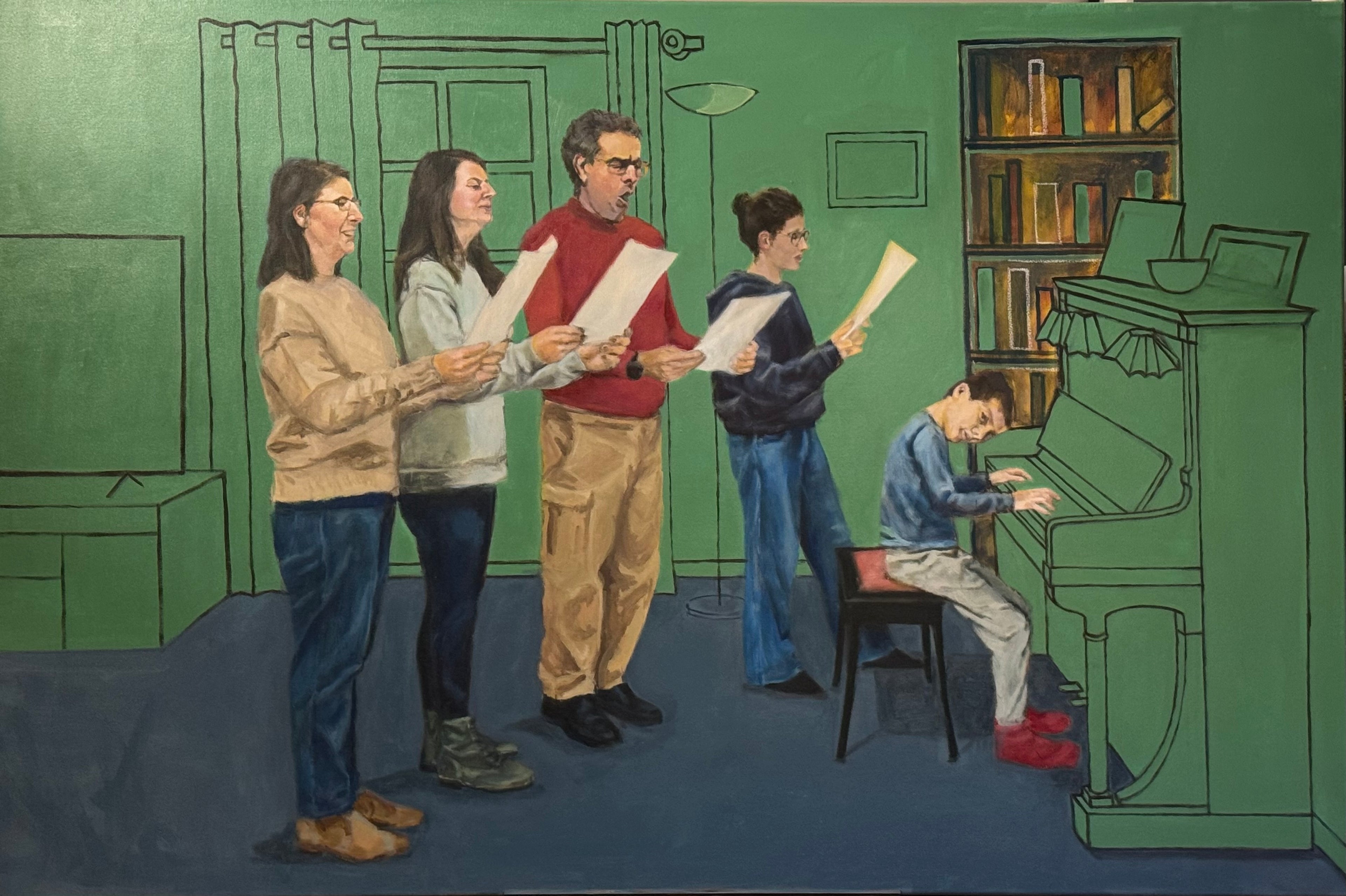 Coro dos Amadores 180x100cm