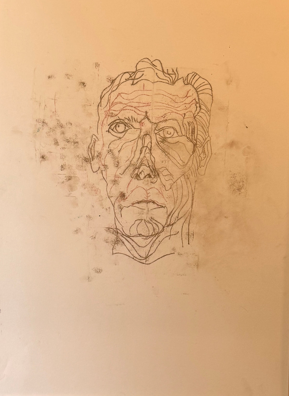 A dúvida - (60 x 40 cm)
